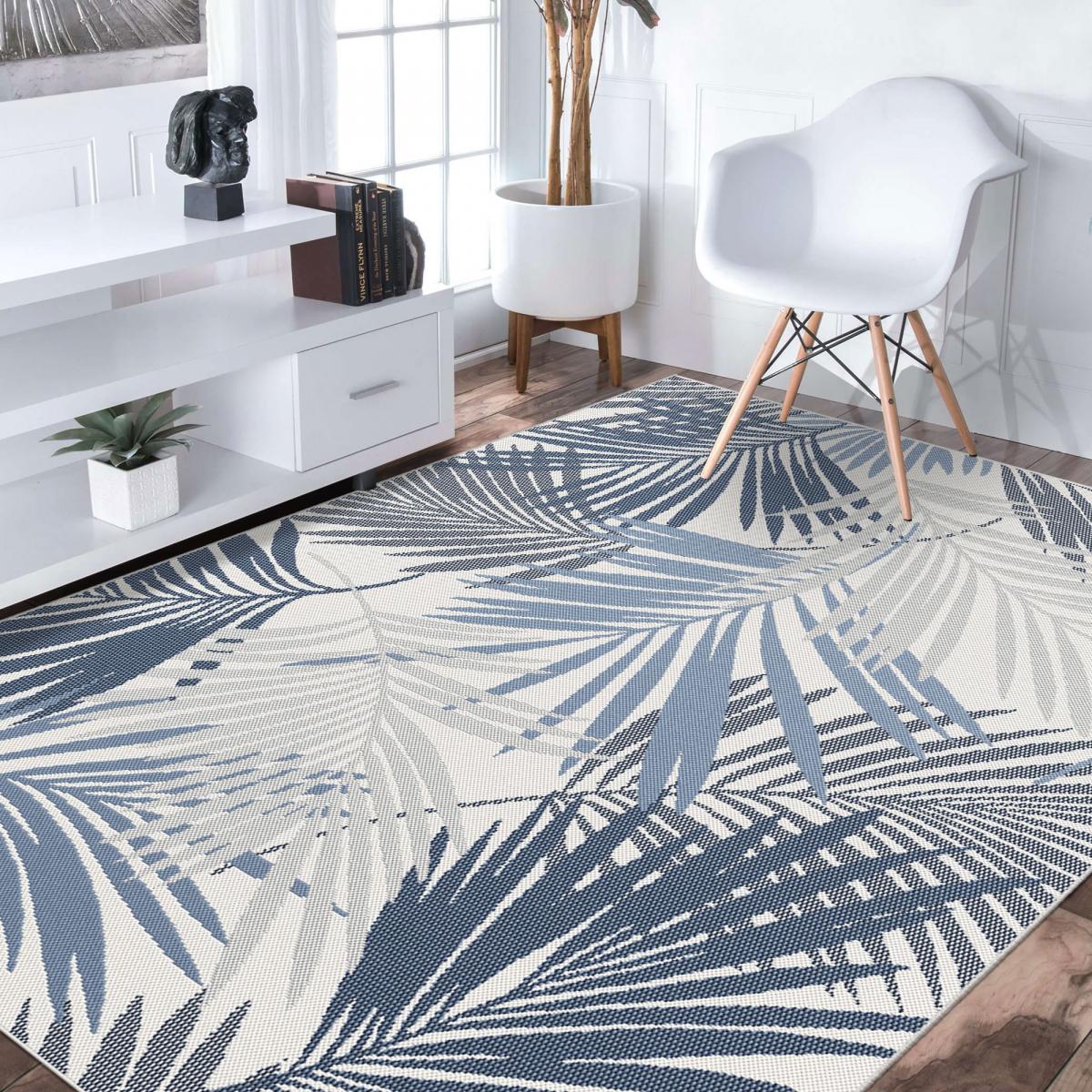 Tapis extérieur tissé kilim rectangle CASADA 15 — vue 3