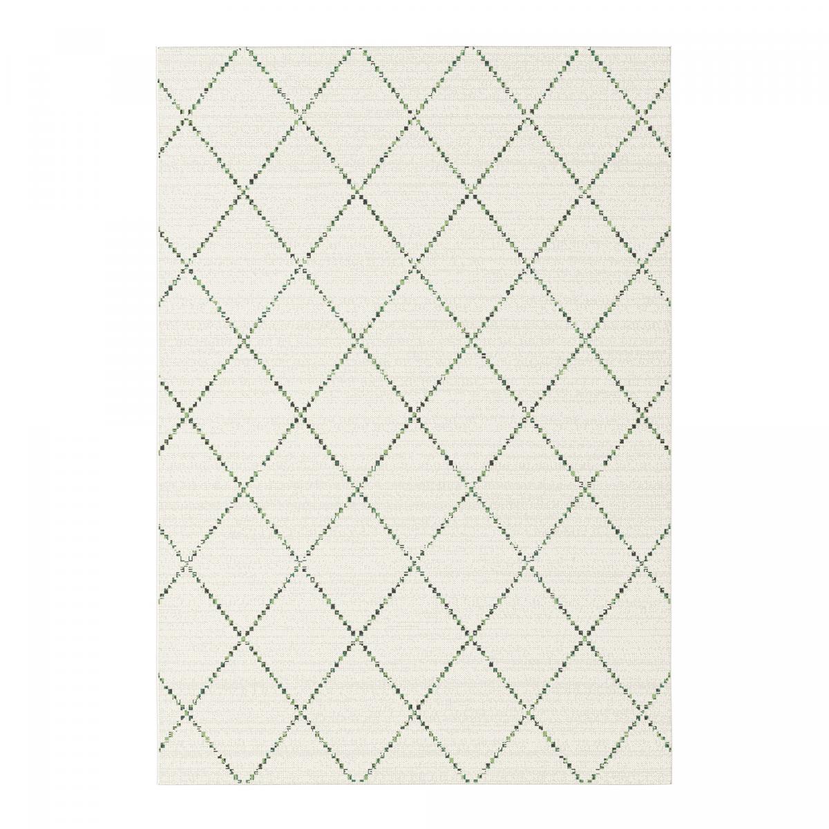 Tapis extérieur tissé kilim rectangle CASADA 18