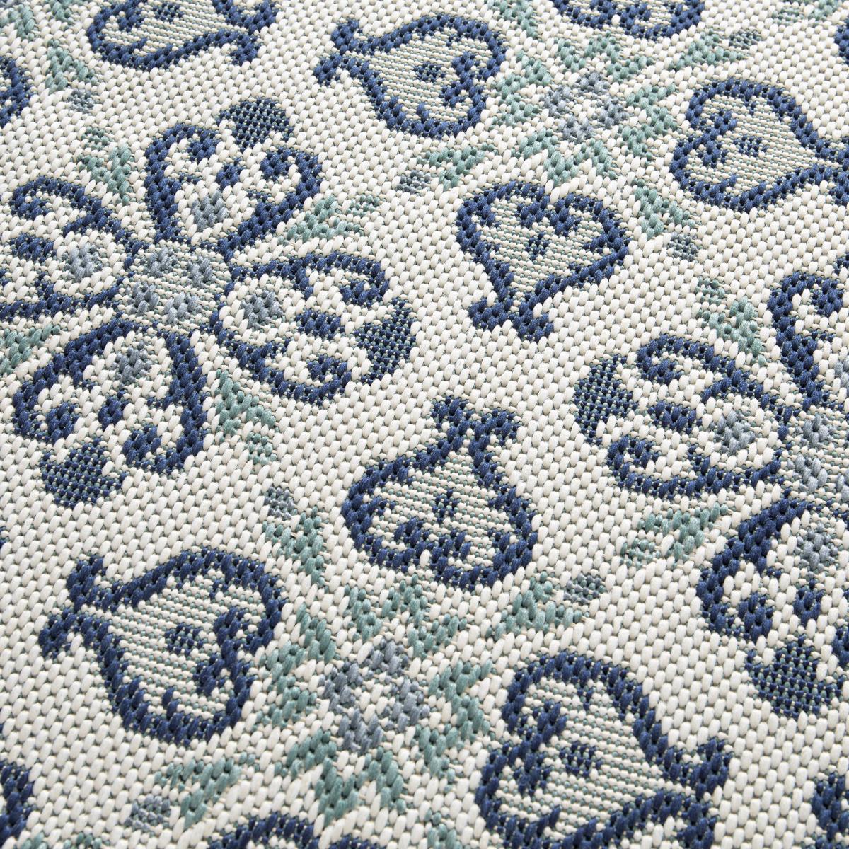 Tapis extérieur tissé kilim rectangle CASADA 7 — vue 5