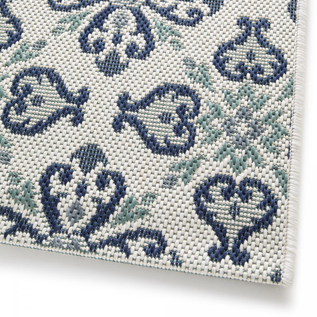 Tapis extérieur tissé kilim rectangle CASADA 7 — vue 6