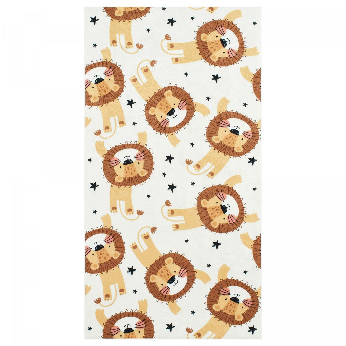 Tapis enfant tissé motif animaux CELESTA 2