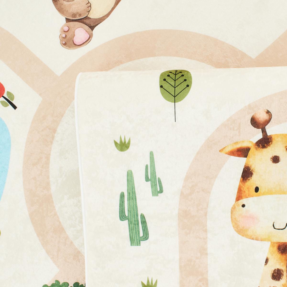 Tapis enfant tissé motif animaux CELESTA — vue 4