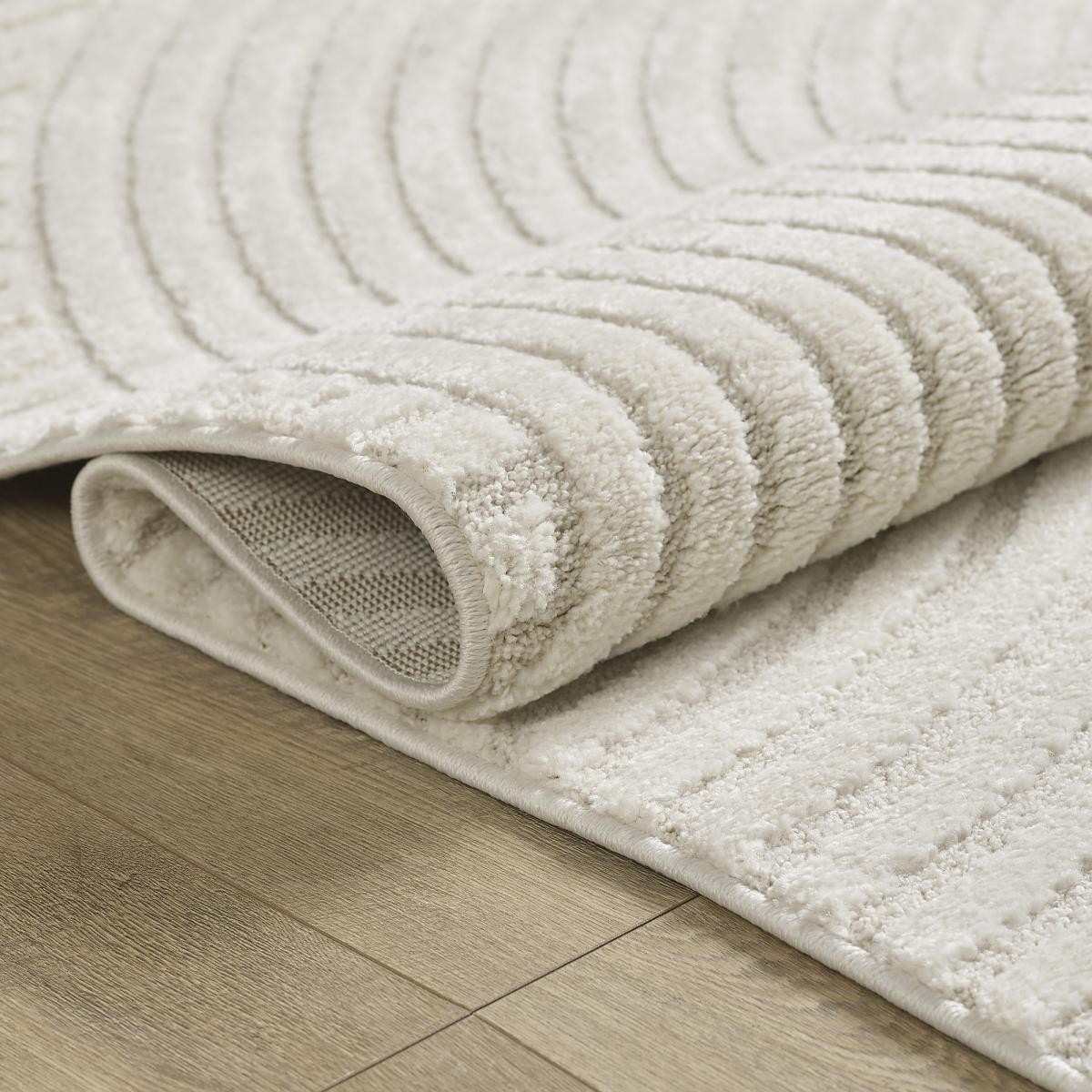 Tapis tissé à motif simple LYN9 B pour salon et chambre à coucher — vue 4