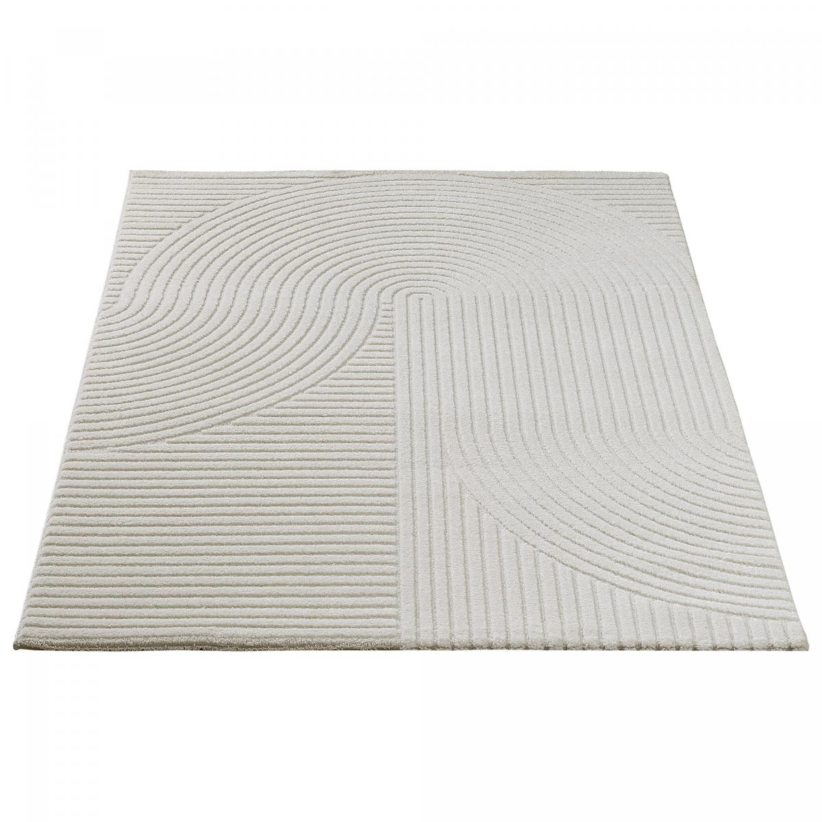 Tapis tissé à motif simple LYN9 B pour salon et chambre à coucher — vue 6