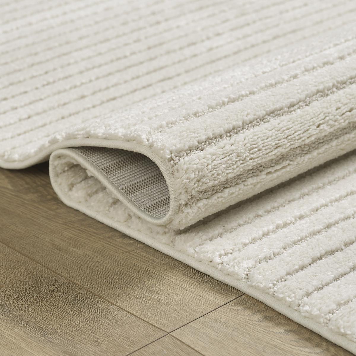 Tapis salon et chambre tissé motif simple LYN9 C — vue 4