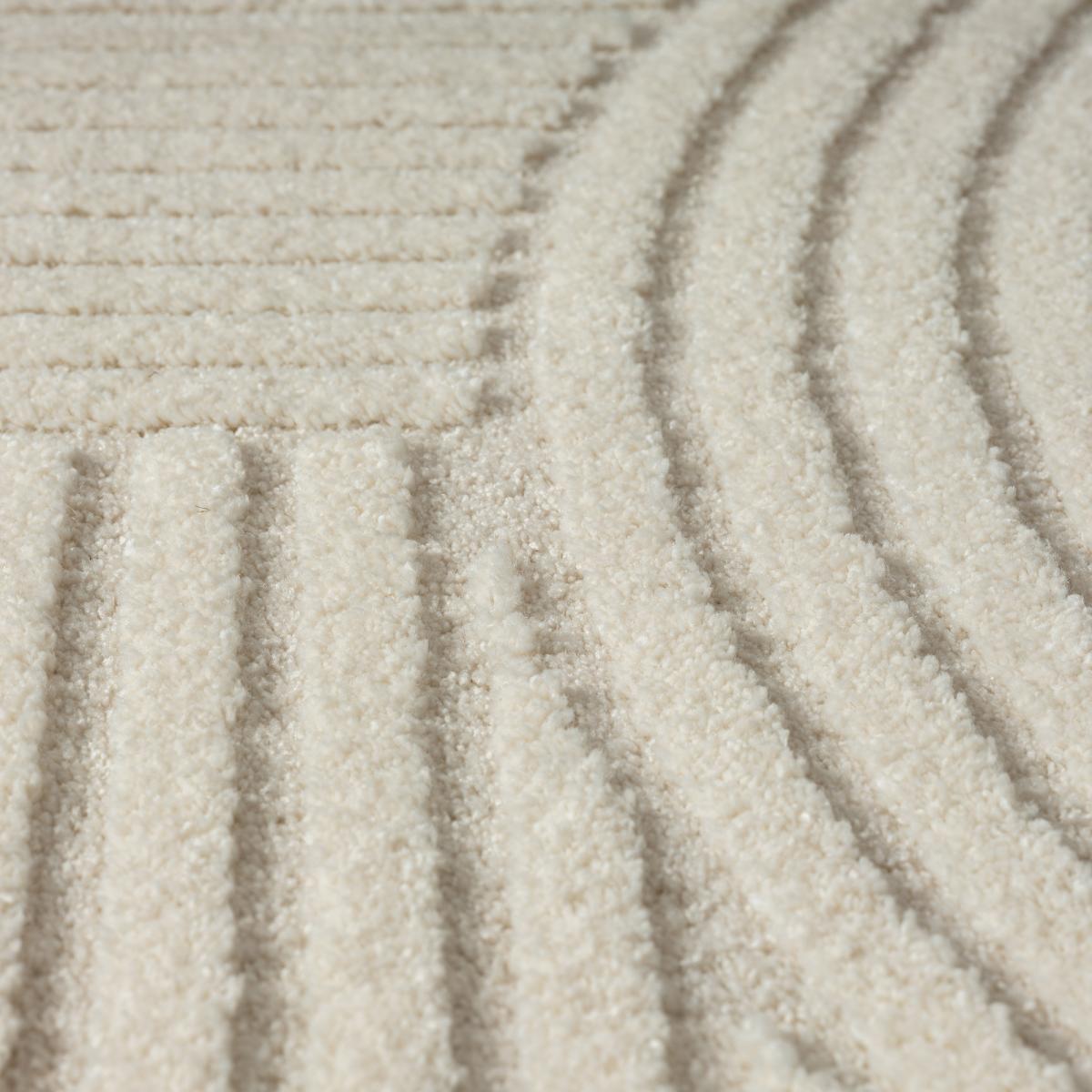 Tapis salon et chambre tissé motif simple LYN9 CERNAN — vue 6