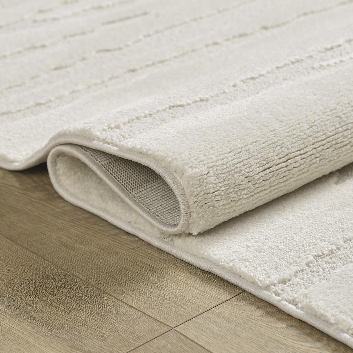 Tapis salon et chambre tissé motif simple LYN9 CERVAG — vue 4