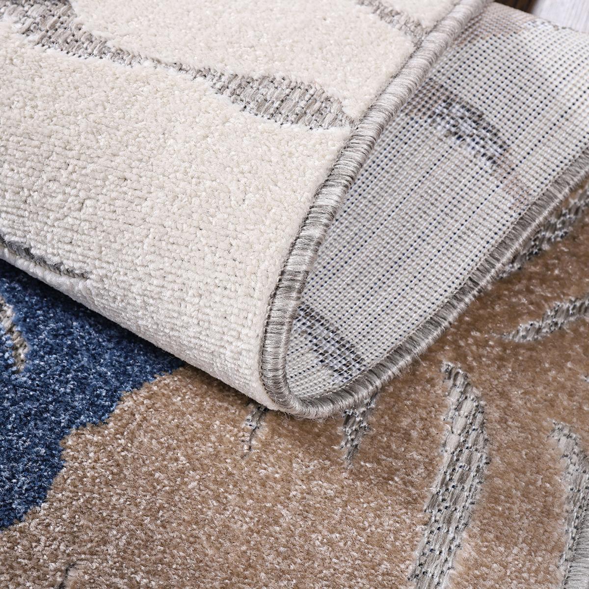 Tapis extérieur tissé kilim rectangle CHIMEKI — vue 4