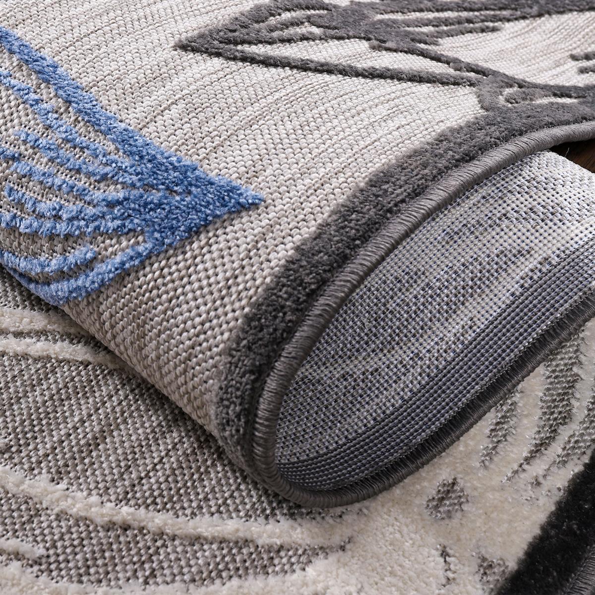 Tapis extérieur tissé kilim rectangle CHIMEKO — vue 4