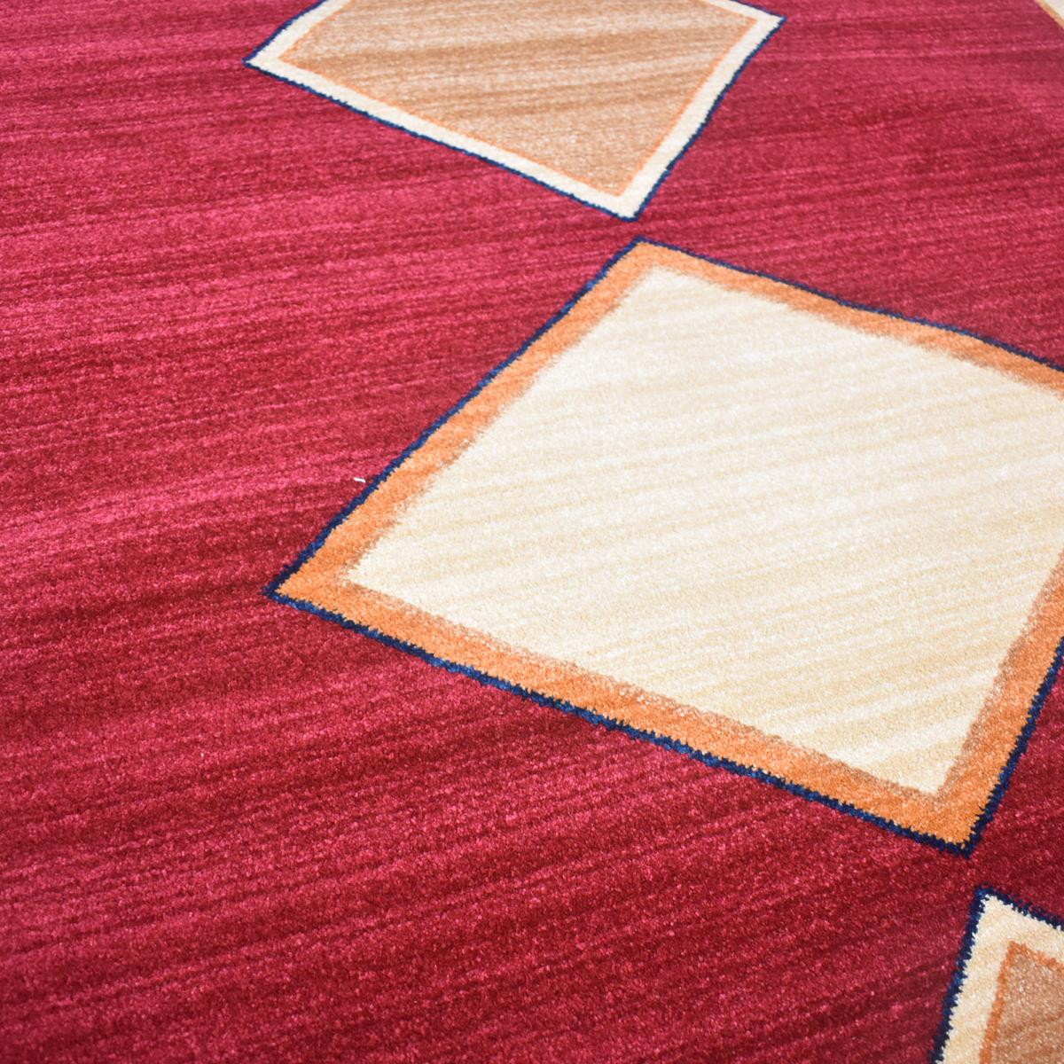 Tapis salon et chambre tissé motif simple CHOBAY 8 — vue 4