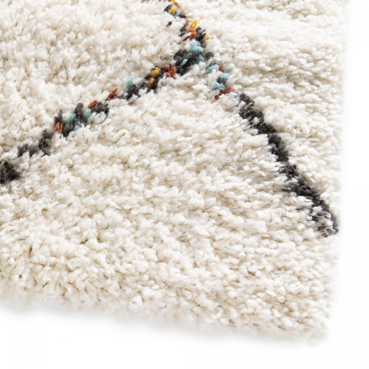 Tapis shaggy tissé motif berbère CHROMA 2 — vue 5