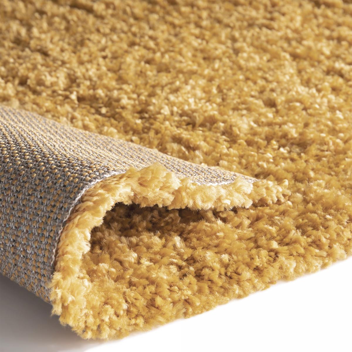 Tapis shaggy tissé motif uni CROMA 5 — vue 4