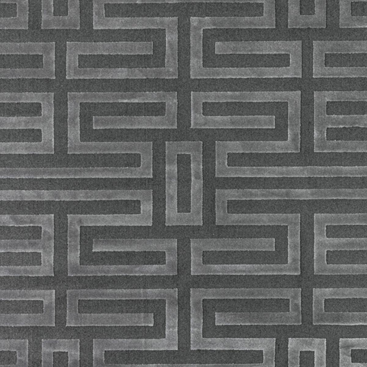 Tapis salon et chambre tissé motif géométrique CONRAD — vue 6