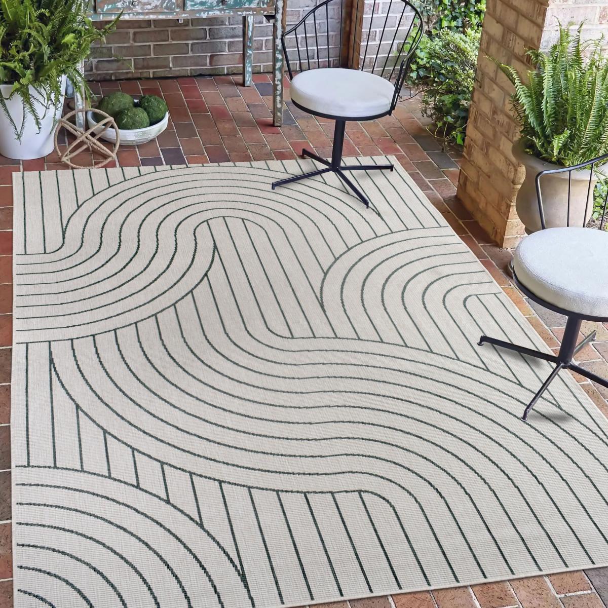 Tapis extérieur, kilim reversible BC REVERSIBLE — vue 3