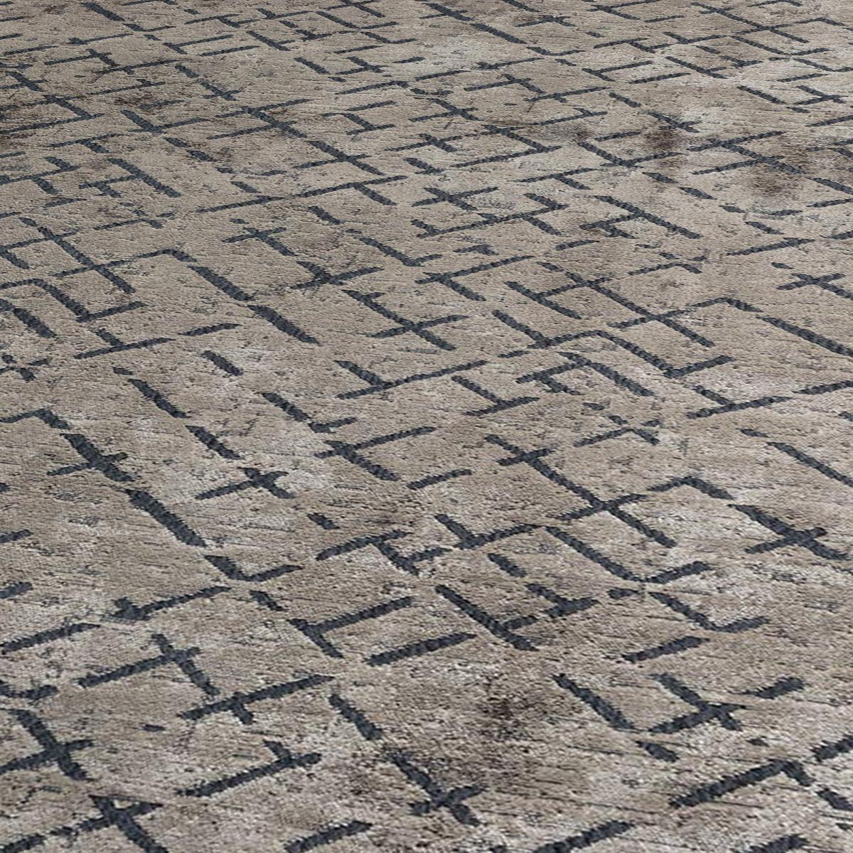 Tapis kilim tissé en coton motif simple CRISTYEL — vue 4