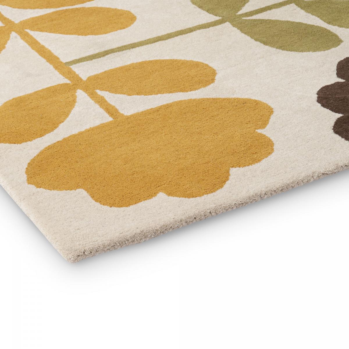 Tapis salon et chambre fait à la main en laine motif seventies — vue 6