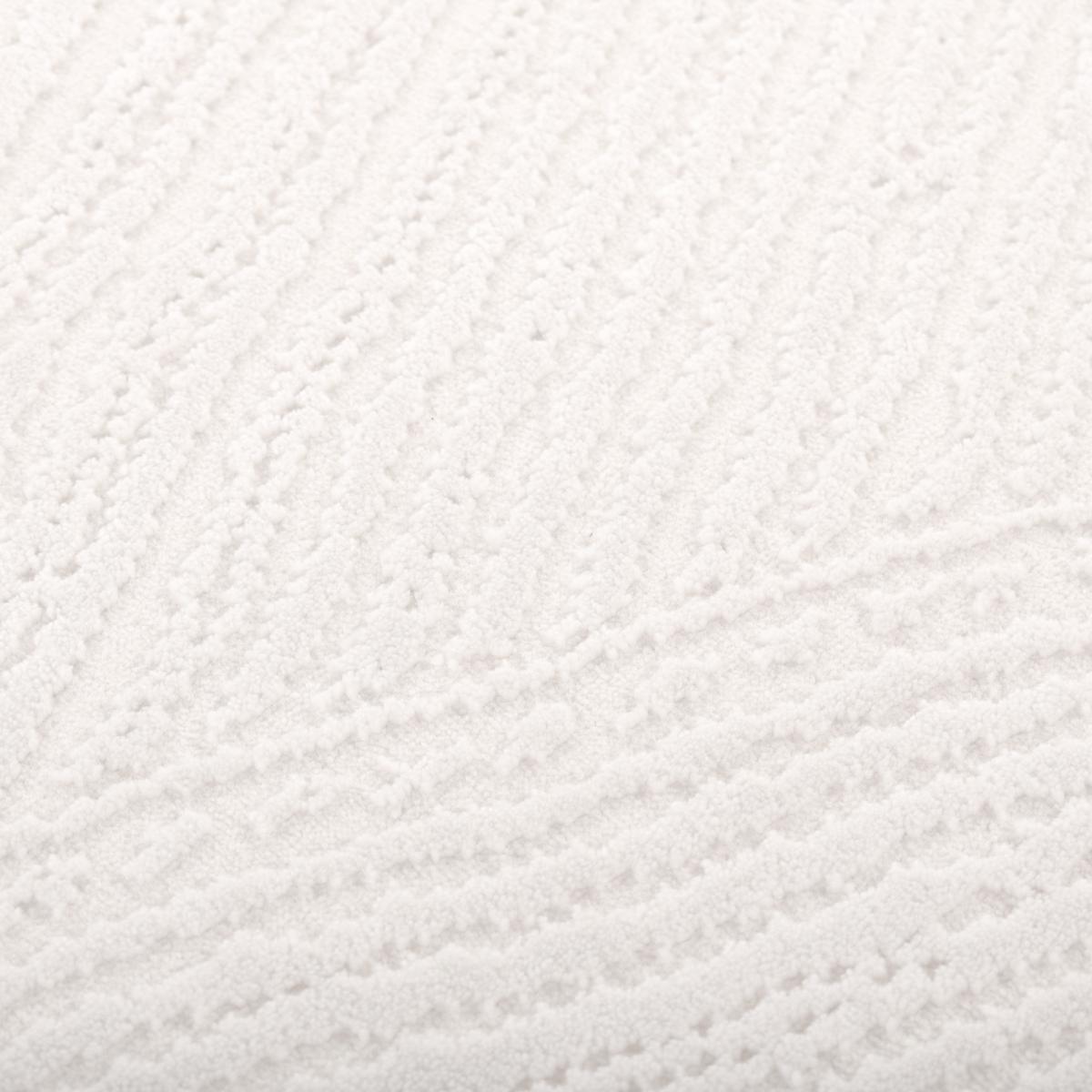 Tapis salon et chambre tissé motif faux uni DAMCIA — vue 5