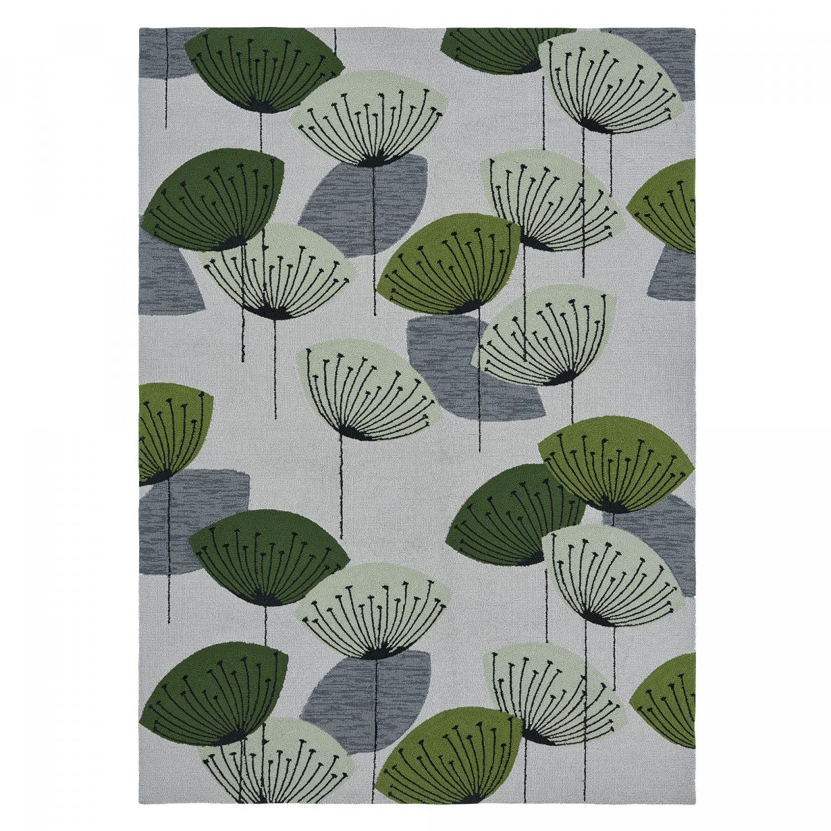 Tapis extérieur tissé kilim rectangle DANDELEXT