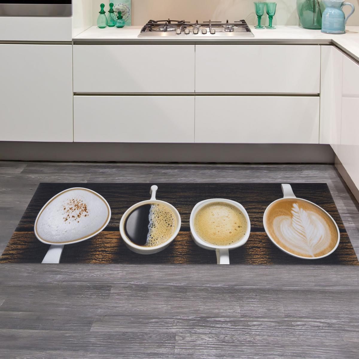 Tapis de cuisine en PVC motif fresque KITMILK — vue 5