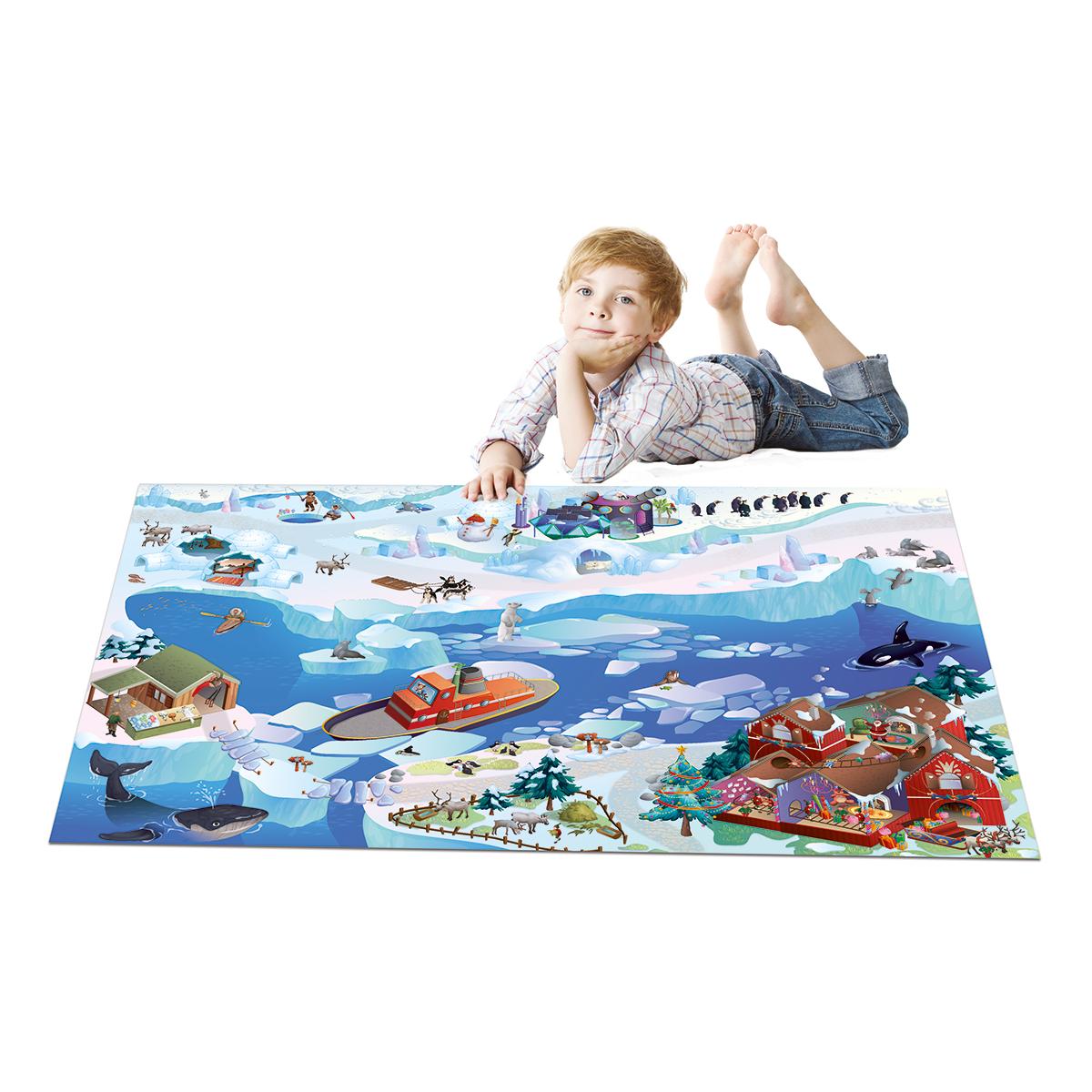 Tapis enfant tissé BANQUISE — vue 3