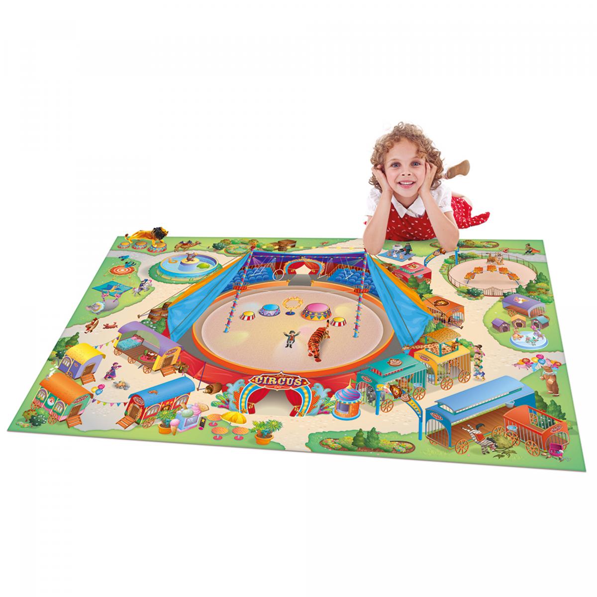 Tapis enfant tissé CIRQUE — vue 5