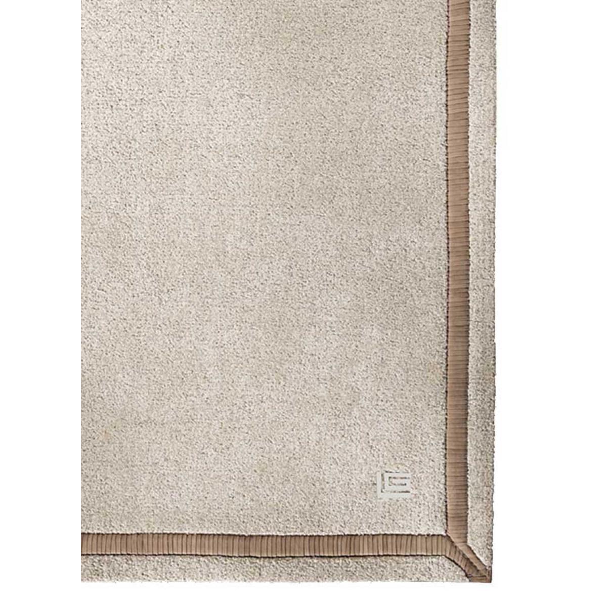 Tapis salon et chambre fait main en viscose ABRA SAND — vue 4