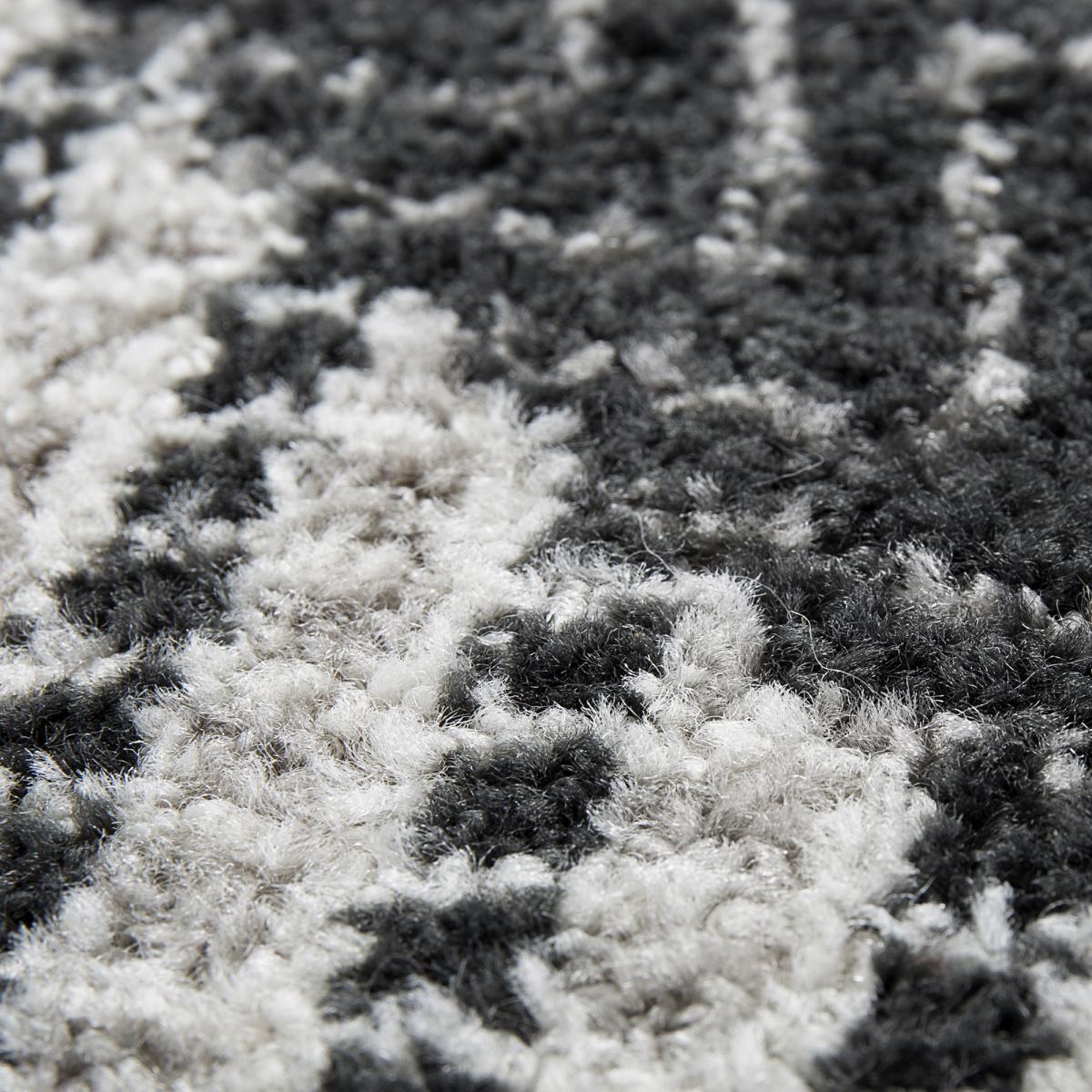 Tapis salon et chambre tissé motif scandinave BILINIA — vue 4