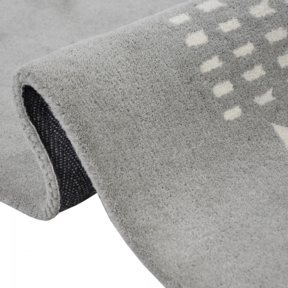 Tapis salon et chambre fait à la main en laine DECO STYLE — vue 6