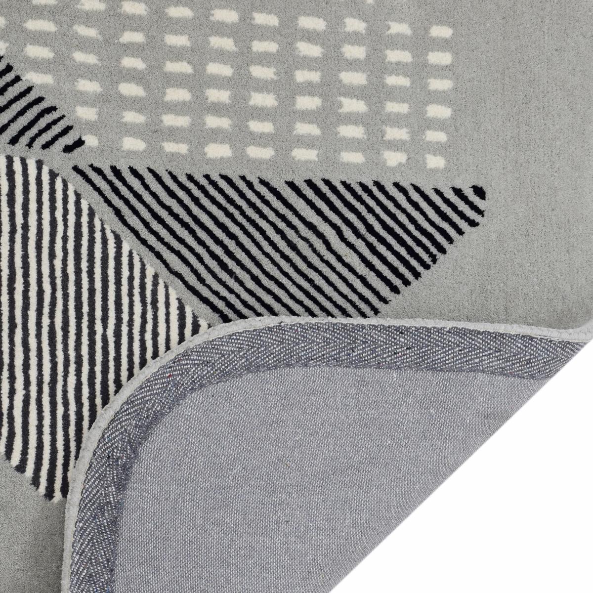 Tapis salon et chambre fait à la main en laine DECO STYLE — vue 5