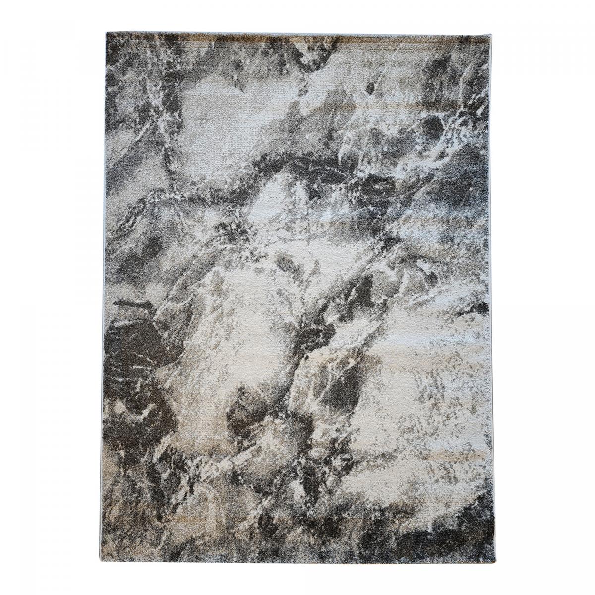 Tapis chambre tissé motif abstrait DELAMER
