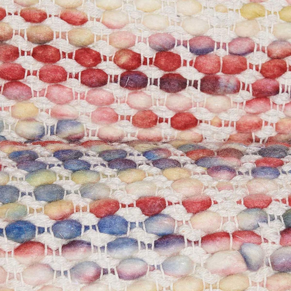 Tapis kilim fait à la main en laine motif ethnique — vue 5