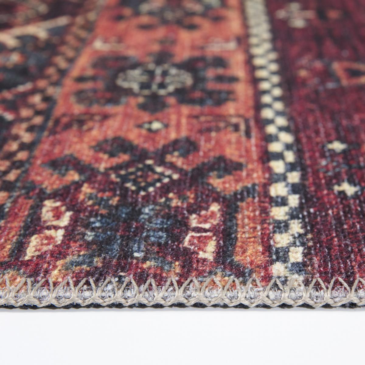 Tapis oriental tissé motif ethnique KHOURJINE1 — vue 4