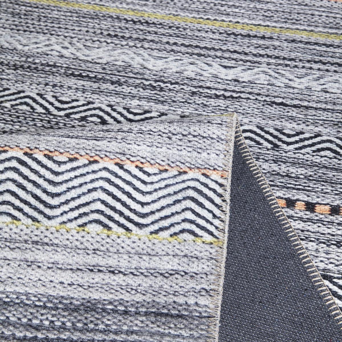 Tapis salon et chambre tissé motif ethnique NOBASTA — vue 6