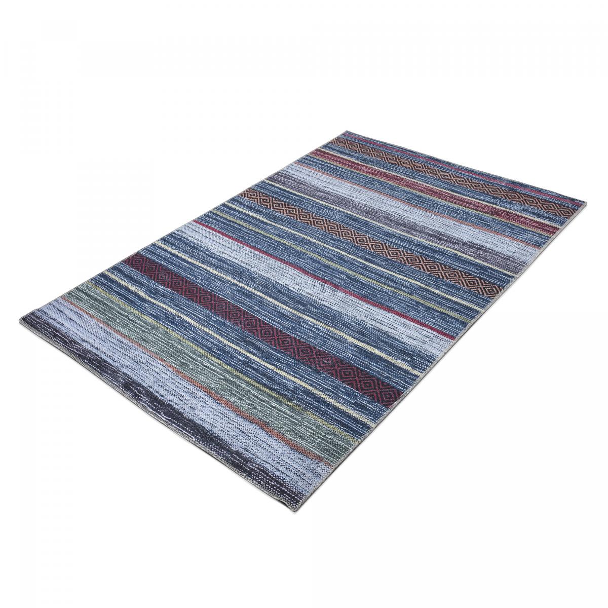 Tapis salon et chambre tissé motif ethnique NOBASTA — vue 5