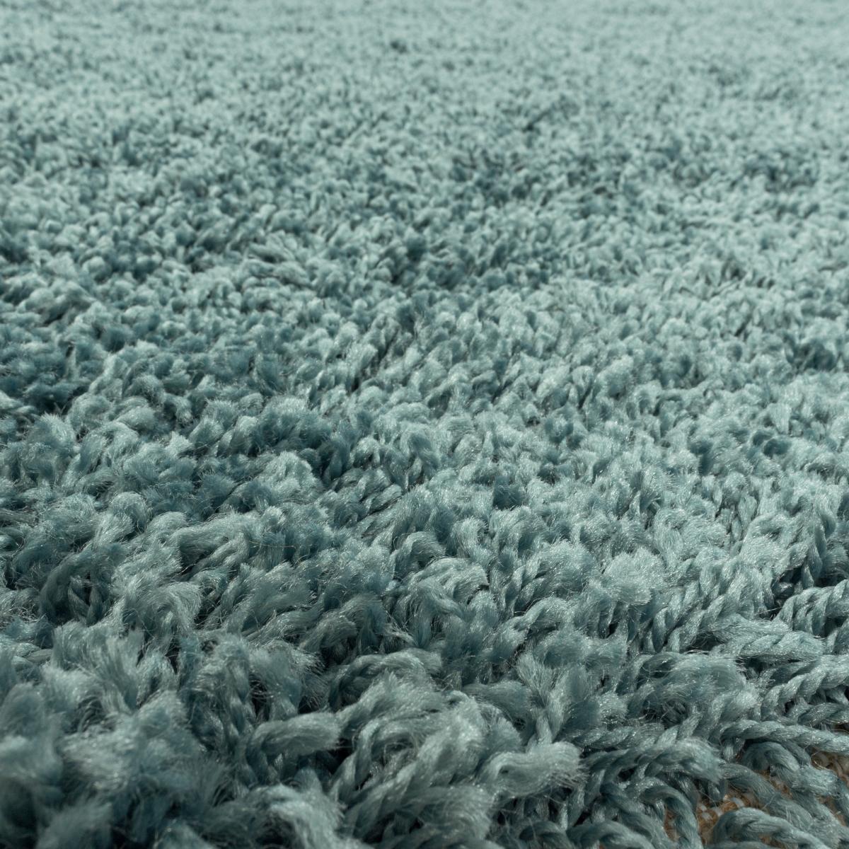 Tapis poils longs shaggy tissé motif uni UNI I — vue 6
