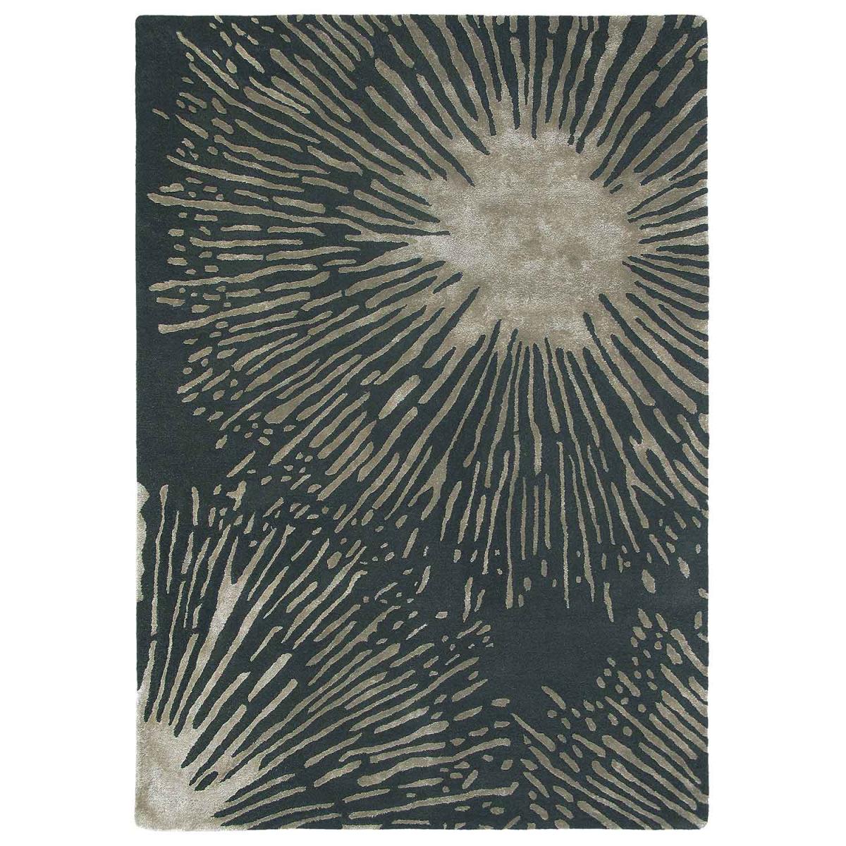 Tapis salon et chambre SHORE, fait à la main motif géométrique