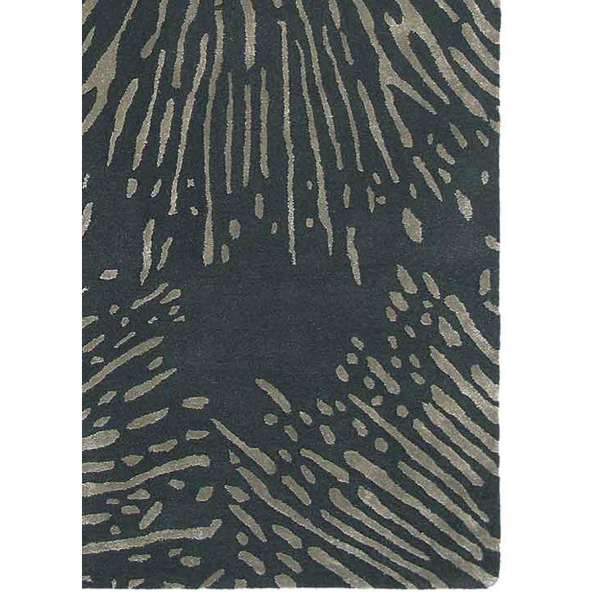 Tapis salon et chambre SHORE, fait à la main motif géométrique — vue 5