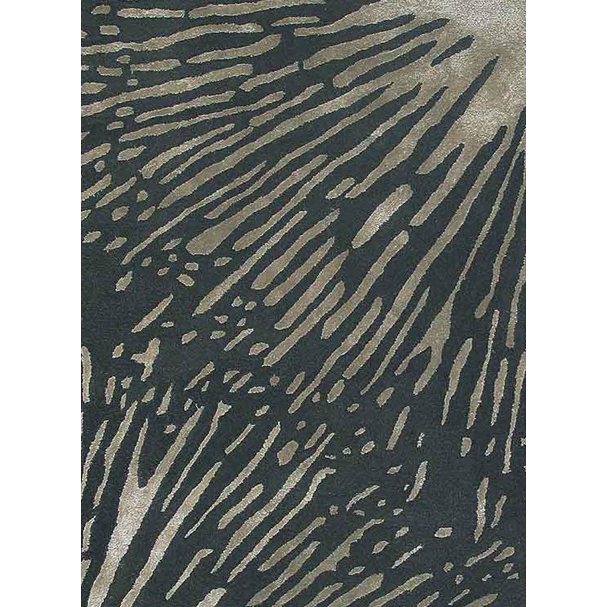 Tapis salon et chambre SHORE, fait à la main motif géométrique — vue 4