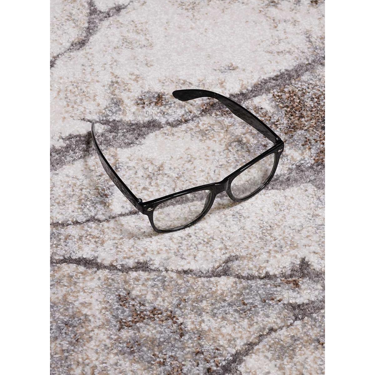 Tapis salon et chambre tissé motif abstrait TERSORE — vue 4