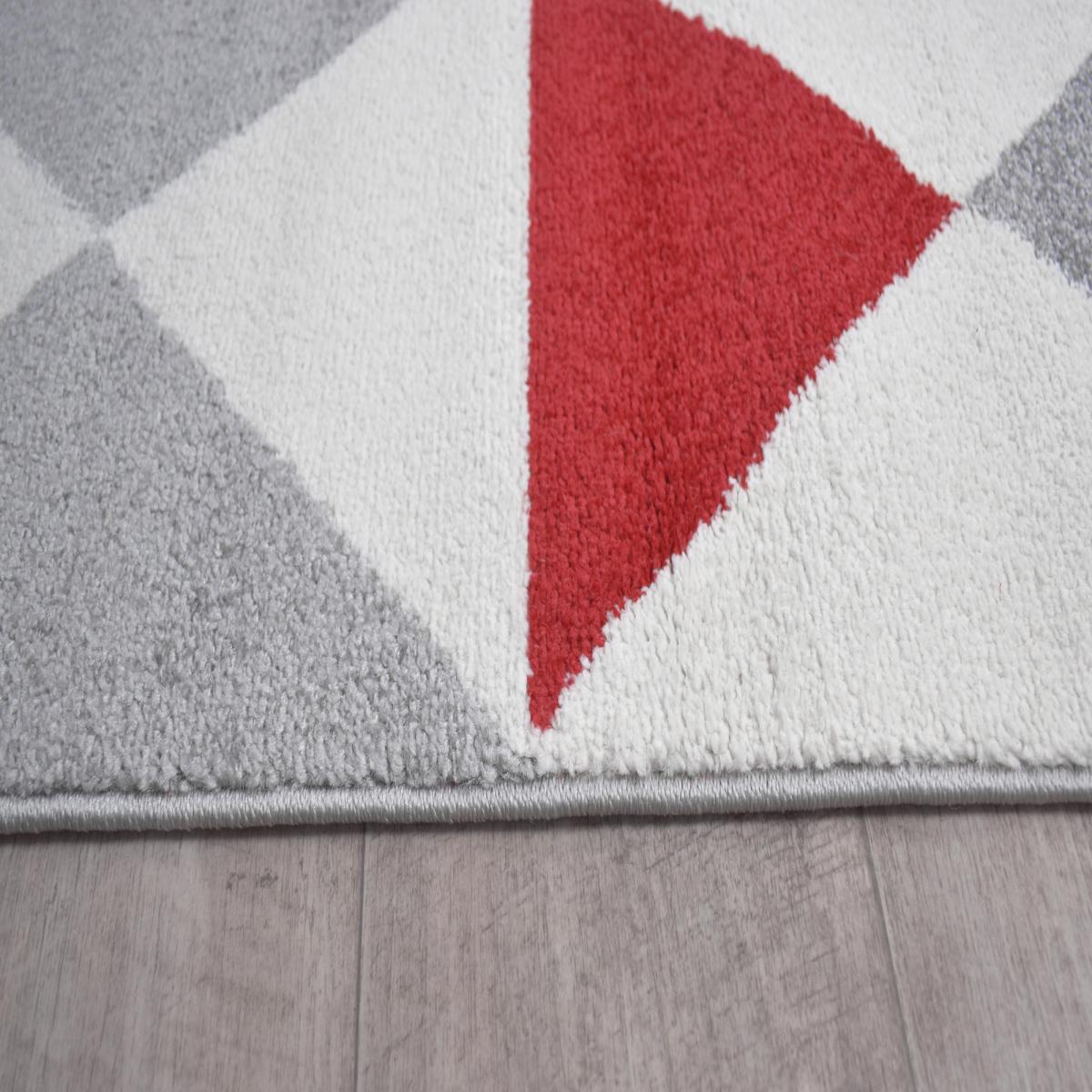 Tapis chambre tissé motif scandinave TRIANGAM — vue 5