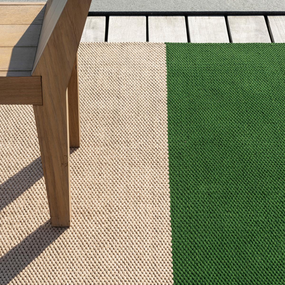Tapis extérieur kilim fait main en PET DECK — vue 5