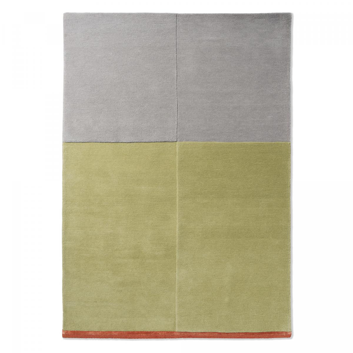 Tapis salon et chambre fait main en laine motif simple DECORA