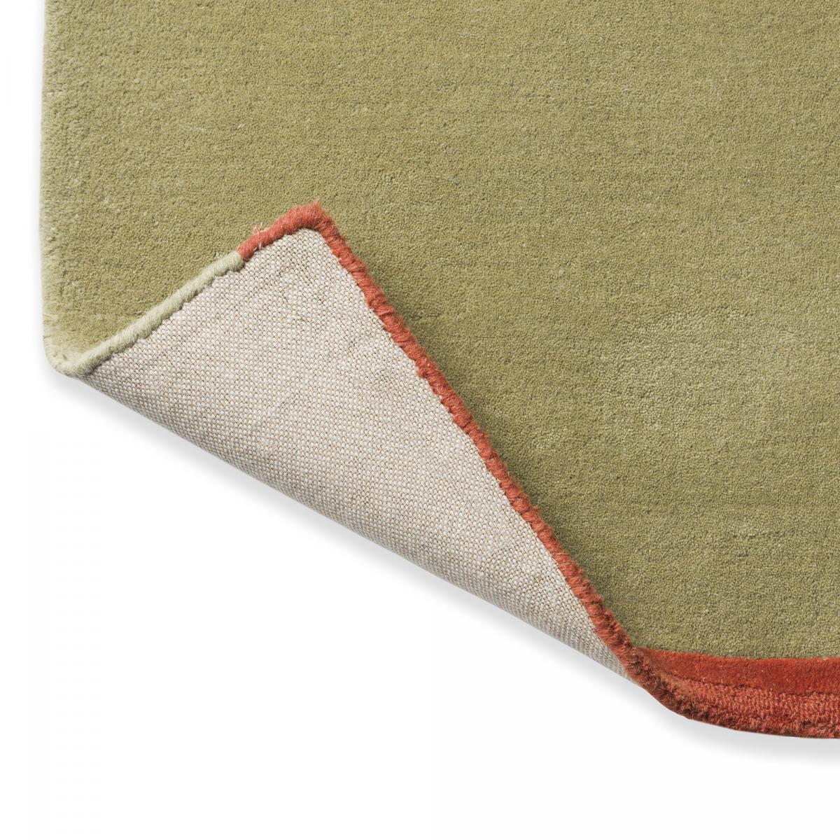 Tapis salon et chambre fait main en laine motif simple DECORA — vue 6