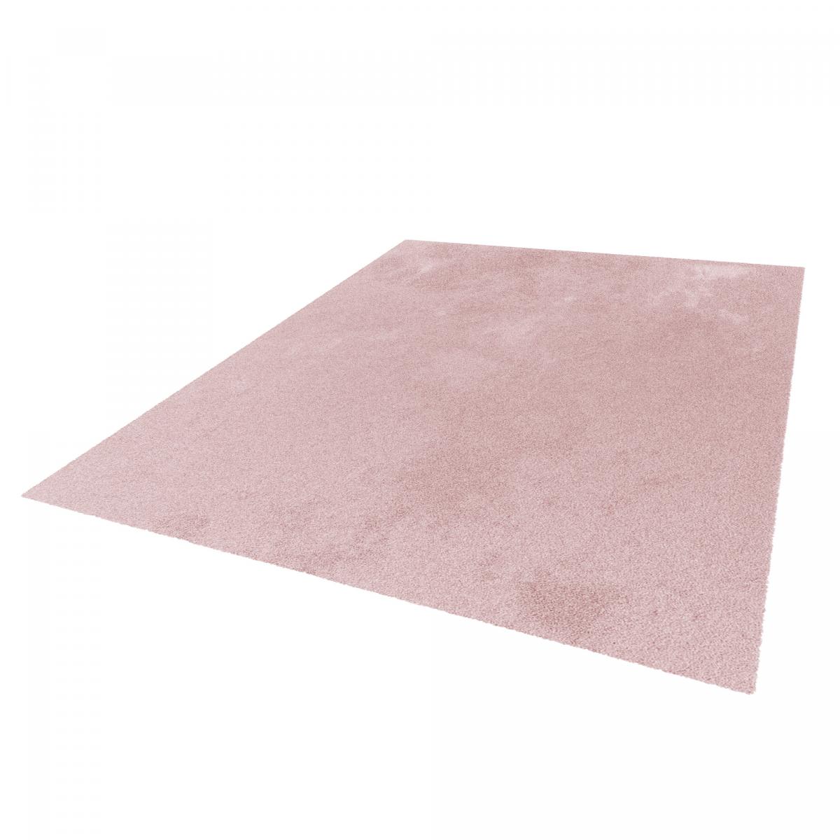 Tapis salon et chambre tissé motif uni DELIGHTA — vue 5