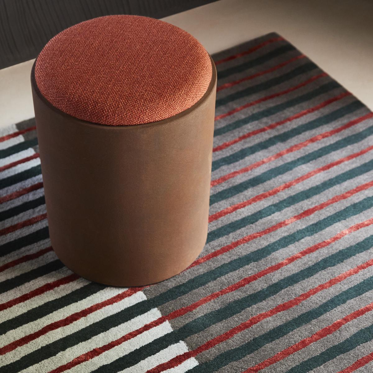 Tapis salon et chambre DEPROOF, fait à la main motif géométrique — vue 5