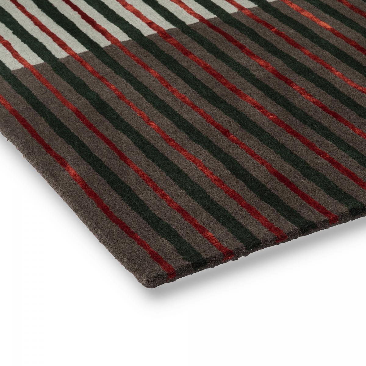 Tapis salon et chambre DEPROOF, fait à la main motif géométrique — vue 6