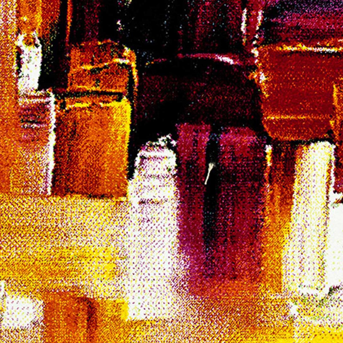 Tapis salon et chambre tissé motif abstrait LYN8 BELO 3 — vue 4