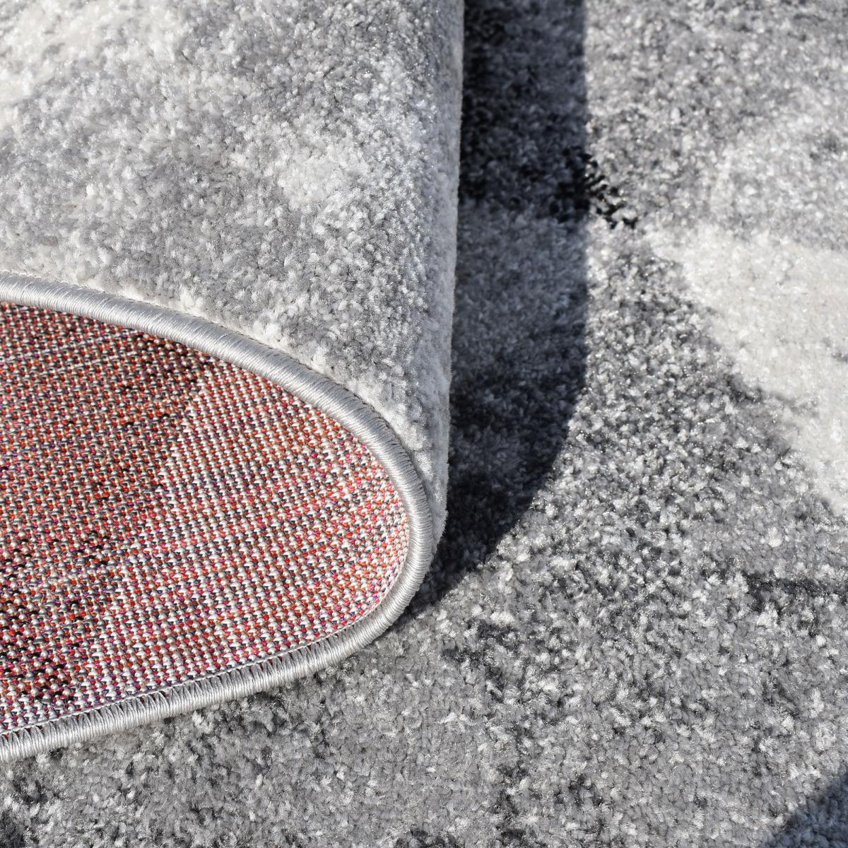 Tapis salon et chambre tissé motif géométrique SOLTAM — vue 5