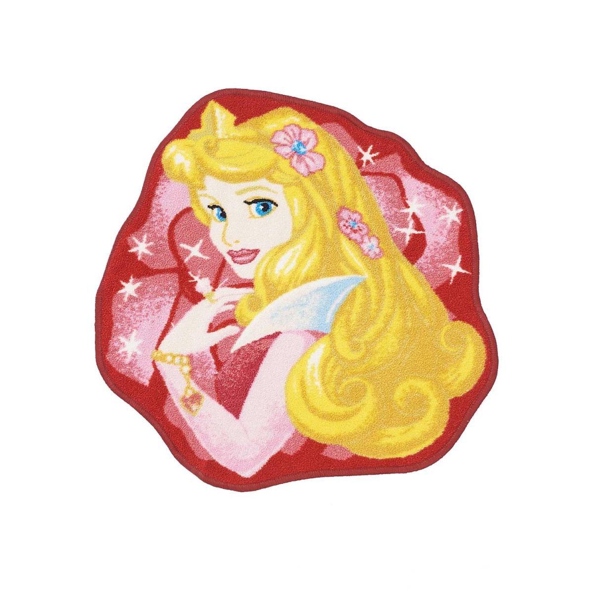 Tapis enfant Lavable 30° motif princesse LYN48 AURORE