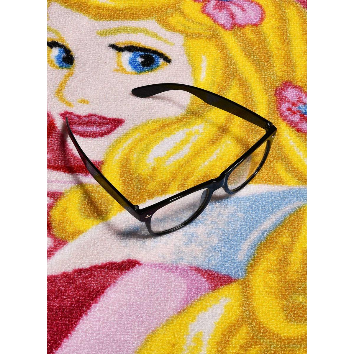 Tapis enfant Lavable 30° motif princesse LYN48 AURORE — vue 5